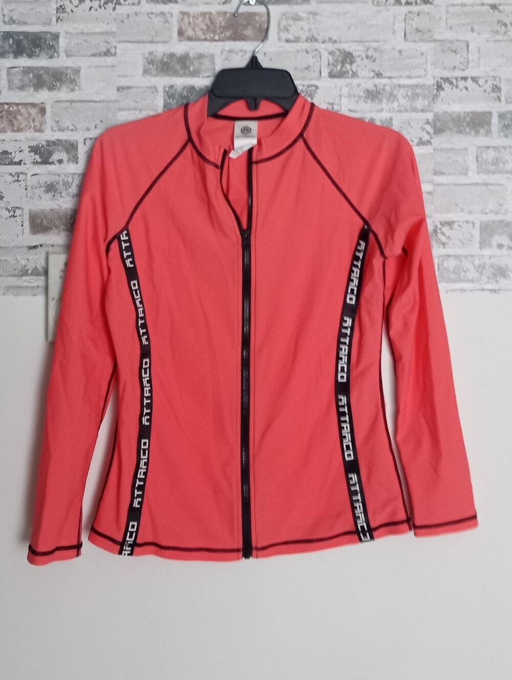 Attraco Coral Zip-Up Swim  Jacket